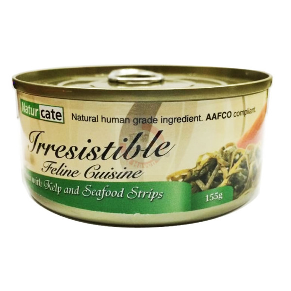 Naturcate Tuna with Kelp and Seafood Strips 白肉吞拿魚+海藻+海鮮 155g X 24 罐
